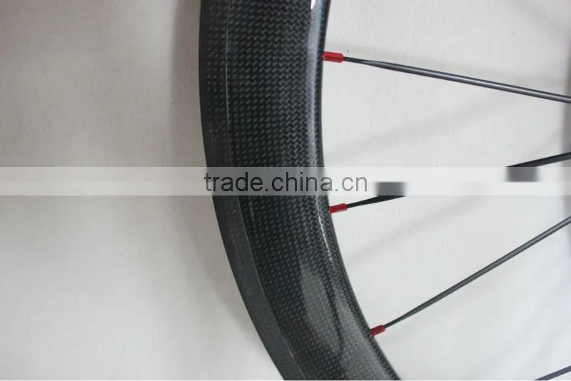 Toray T700 road wheelset tubular 50mm road bicycle rims 700c MT-50T