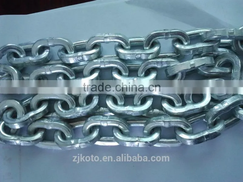 G80 square section link chain