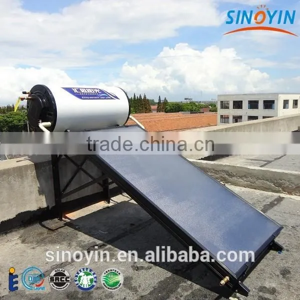 solar panel hot water system for household, hotel, school, chermical use