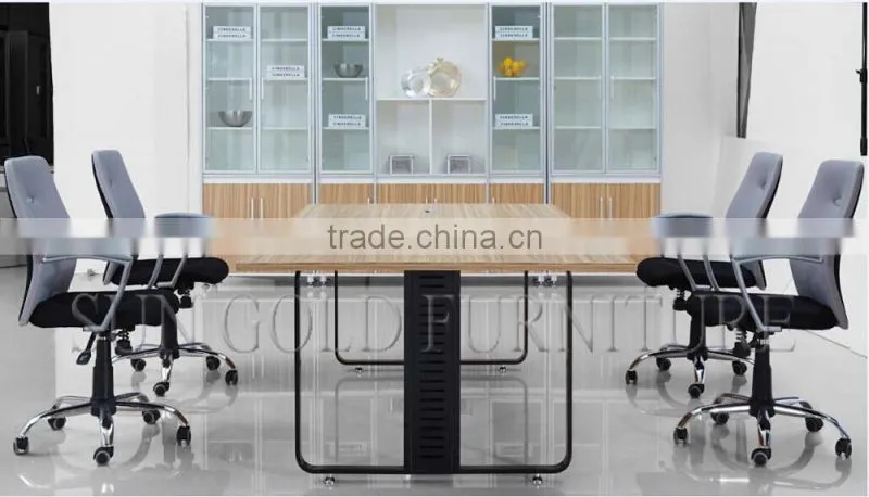 Large Wooden Melamine Conference table for Office, Banquet (SZ-MT064)