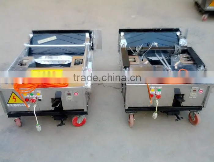 Internal automatic wall plastering machine for sale skype:sunnylh3