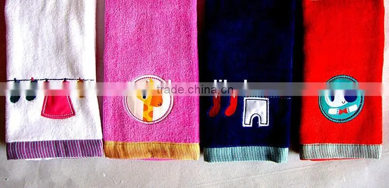 China new products 100% Cotton Towel Sets, decoration face towel sets
