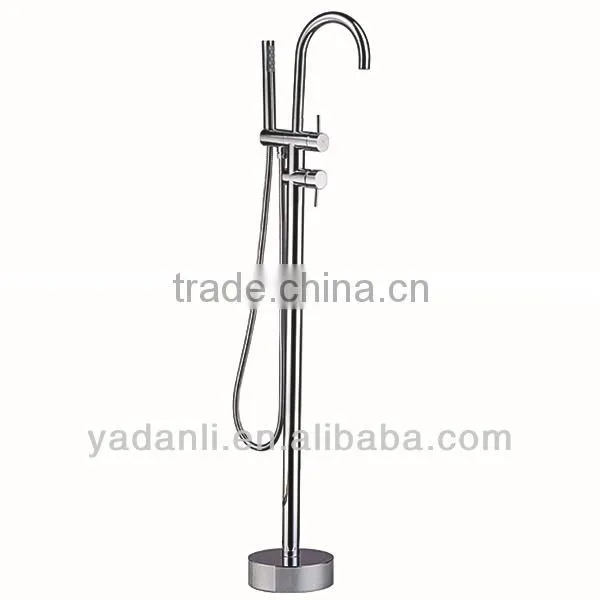 High quality contemporary solid brass bathtub and shower faucet