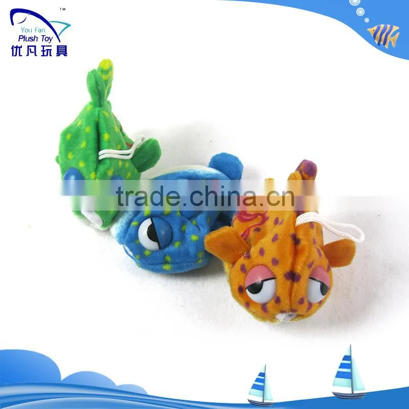 Factory custom golbefish plush growing water toys animal animal baby toy