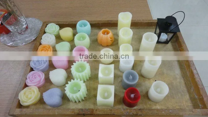 Sunflower Column LED candle