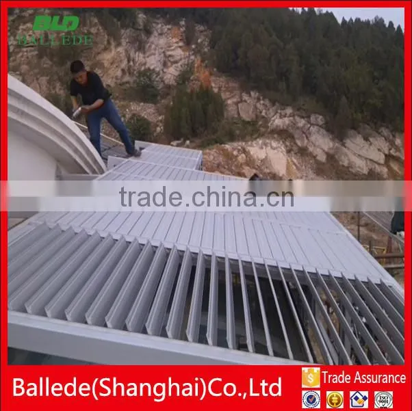 exterior aluminum louver roof