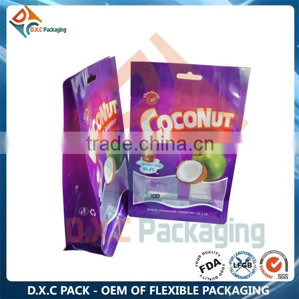 Food Packaging Bag Manufacturer Hang Hole Snack Bag