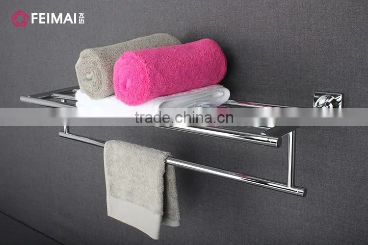 Bathrooms Accessories Commercial Towel Rack Corner Shelves Holder