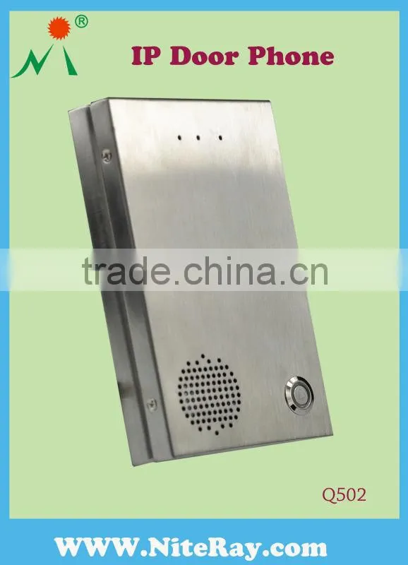 Audio SIP door phone with intercom for office/home/villa