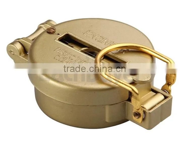 outdoor camping hiking pocket mini foldable lensatic compass