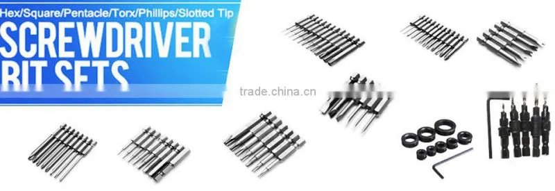 10Set 1/4 Inch Hex Shank Magnetic Phillips Cross Screwdriver Bits Electric Screwdriver Head(3pcs/set) AR-66