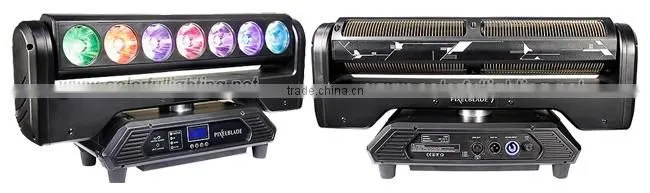 PixelBlade 7 led moving head light Magic Mapping / stage lights / pixel mapping Led