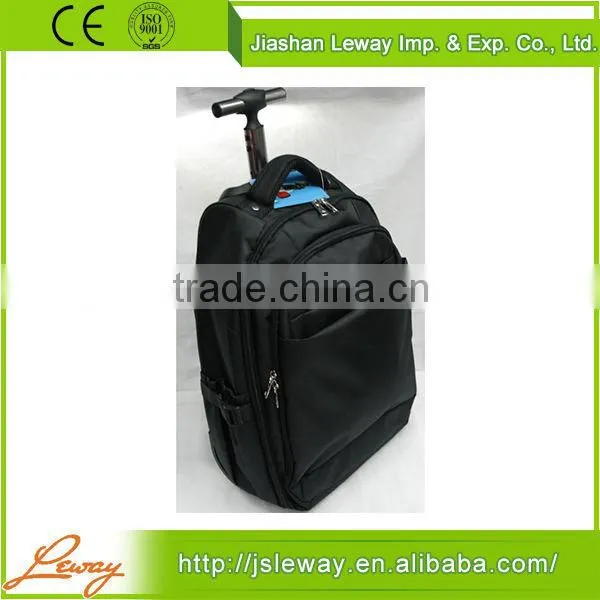 Hot sale!!! China design fashion eminent trolley backpack bag