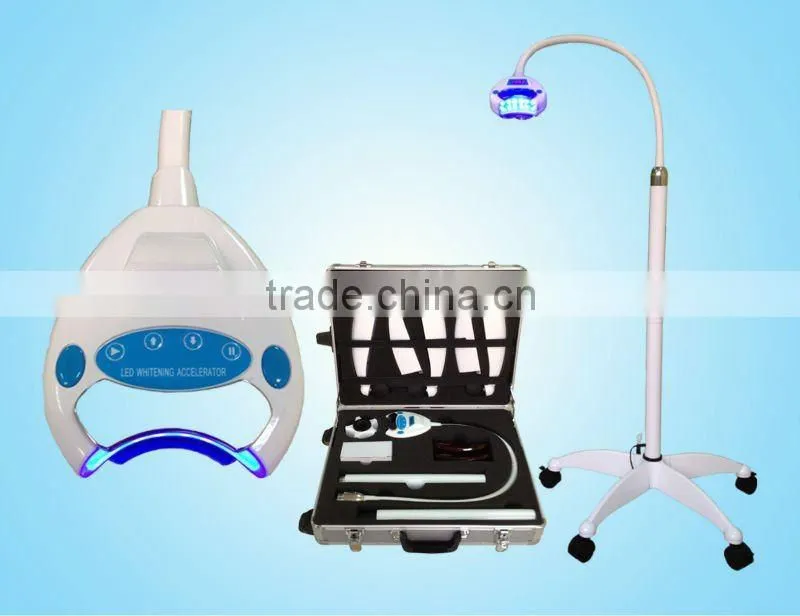 2012 new standard teeth whitening light with aluminum case