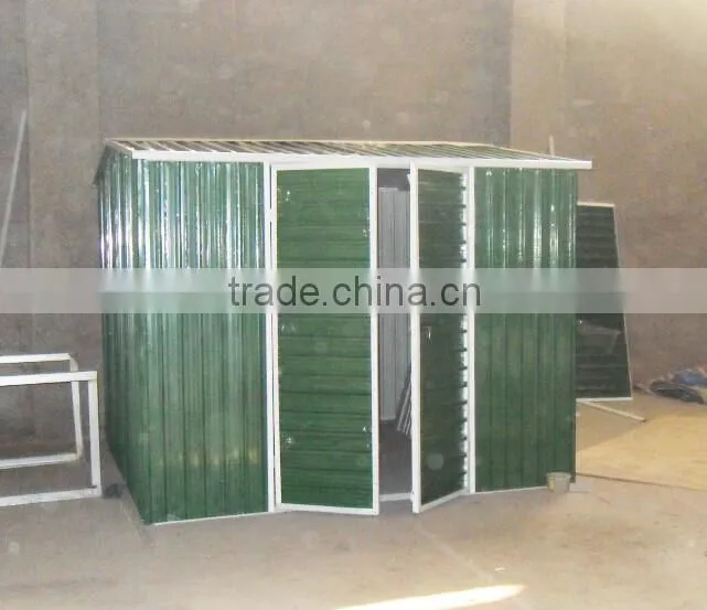 8*8 feet garden tool shed/metal garden tool shed