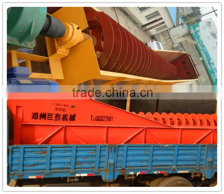 The price of screw sand washing machine