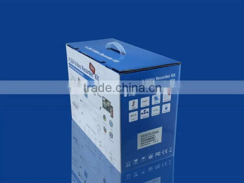 POE 100meter 8CH POE CCTV wireless Kit H.264 NVR HD 720P Camera IP new products for 2015