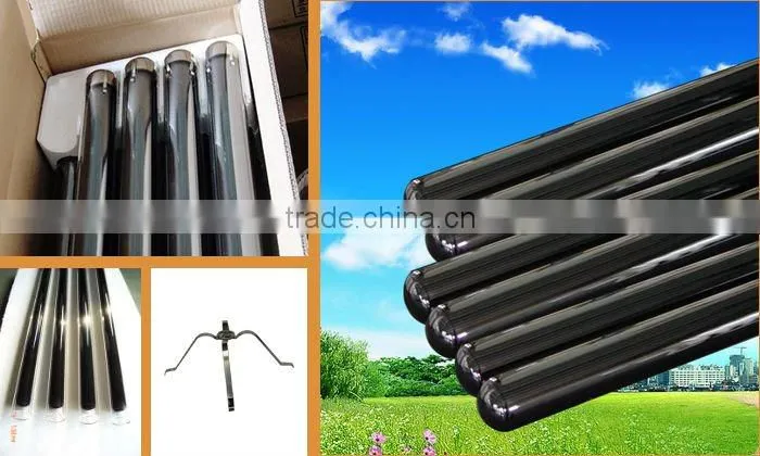 three coating solar evacuated tube