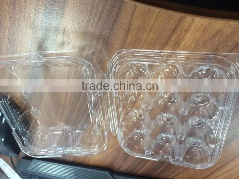Automatic Plastic Edgefold Container Thermoforming Machine (forming.punching,and cutting function)