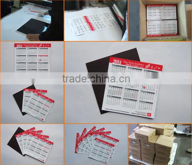 customized calendar magnet