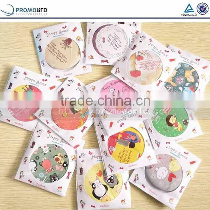 Hot Sale Promotional Portable Folding round Pocket Compact mirror