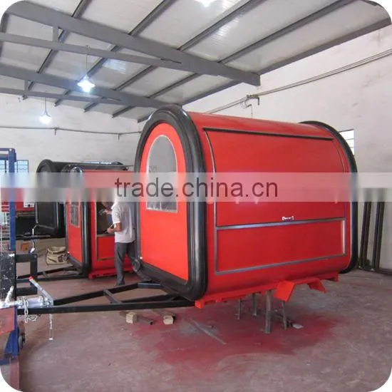 2013 Best-Selling Mobile Hot Dog Chips Sausage Food Snack Cart Trailer with Towbar XR-FC220 B