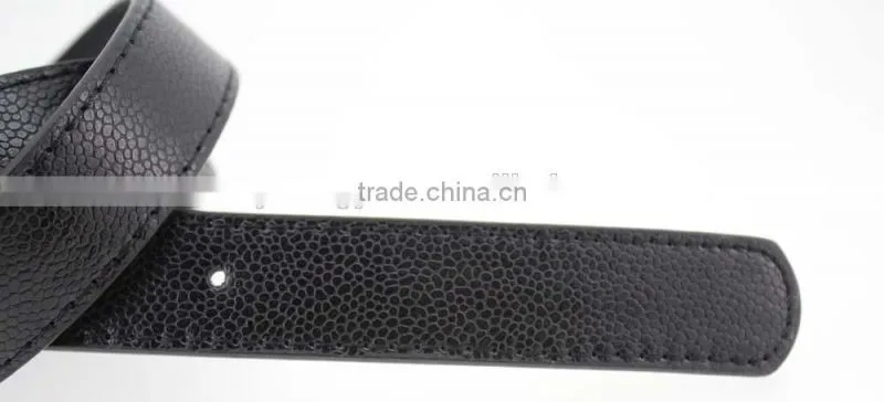 Women's Plain High Quality PU faux leather belt with rhinestone ring in YiWu/Thin waist belt for lady