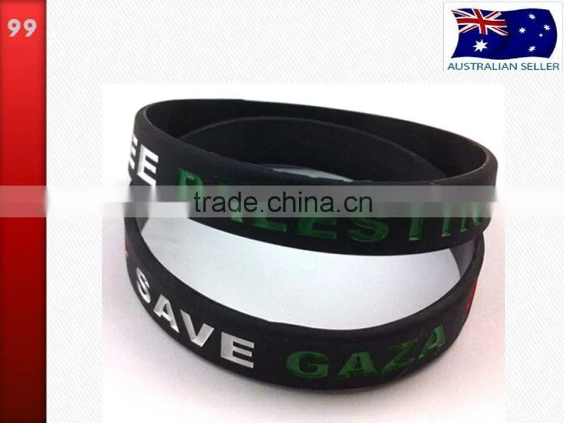 Wholesale and retail FREE PALESTINE FREE GAZA Wristband ---- DH 17005
