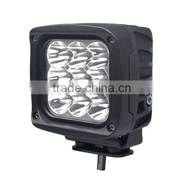 45w Square led work light, 45w led driving light 45W led work light spot light truck lamps for Truck SUV ATV offroad