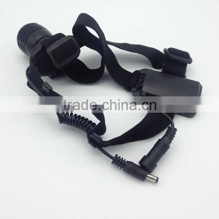 POPPAS T55 xpe 3W 3 AAA battery operated zoom adjustable ultra bright headlamp