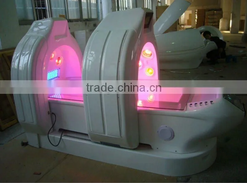 the best guangzhou luxury magic colorful tunnel spa/infrared sauna/photon energy infrared LED magic tunnel