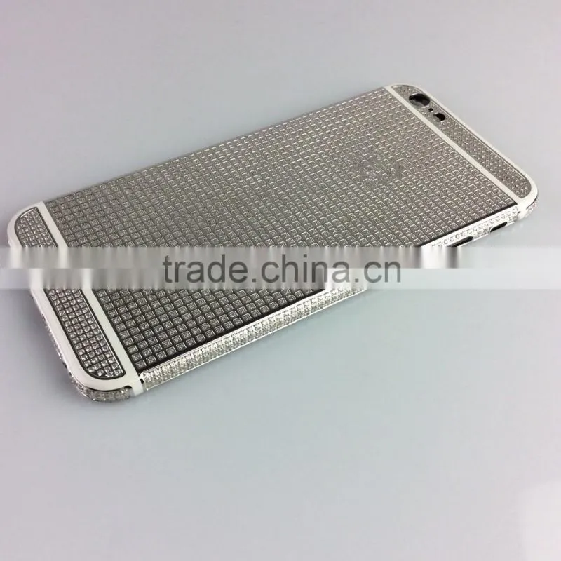 Metal Material mobile phone housings for iphone 6 plus 24kt gold converstion kit