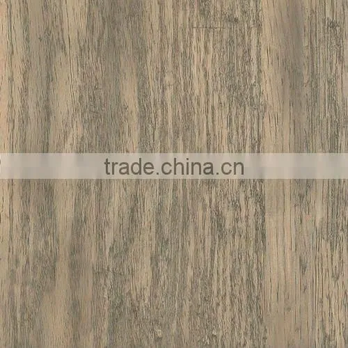 Self adhesive wood grain vinyl film