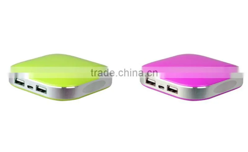 2015 fashion power bank 6600MAH best power bank brand
