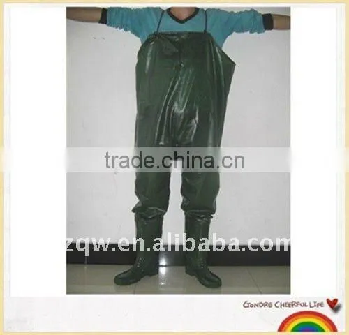 plastic pvc chest wader