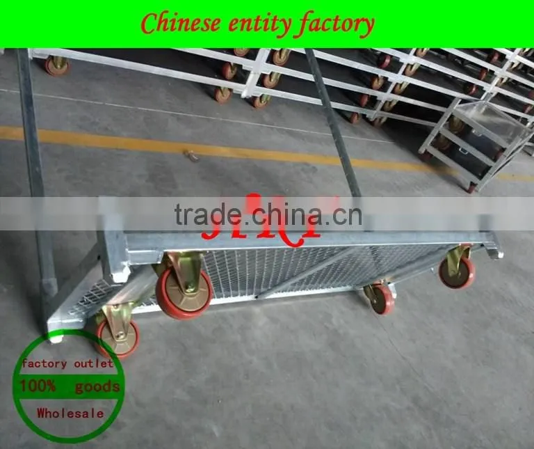Iron mesh material push flower cart Garden tool cart TC032