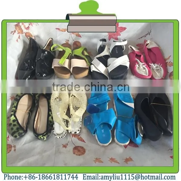 Fashion used ladies shoes in China