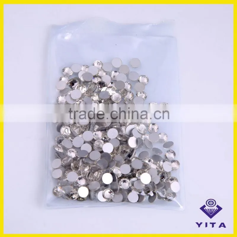 SS3-SS30 non hitfix white flatback rhinestone for dress,nail design