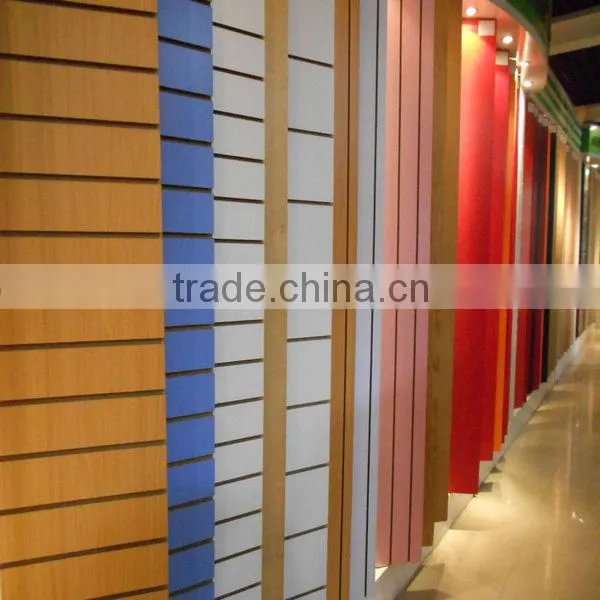 1220*2440*18mm cheap MDF slatwall