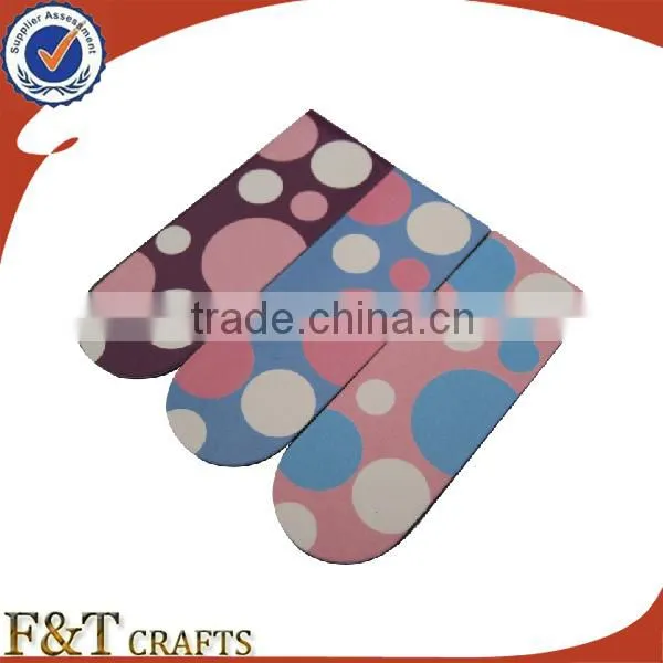 Fashion printing logo fancy bookmark for paper magnet bookmark