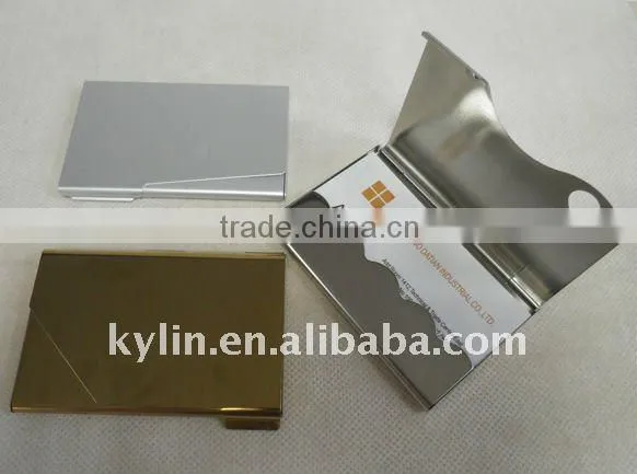 Alumium name card holder