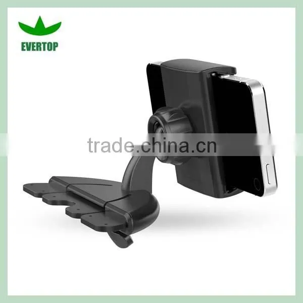 TS-VPH06 Easy operation 2015 new portable cd slot car mount universal cd slot mount phone holder for iphone 6 6plus samsung s3