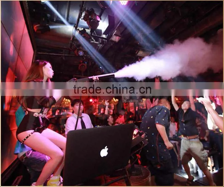 2016 HOT color changing LED CO2 jet gun