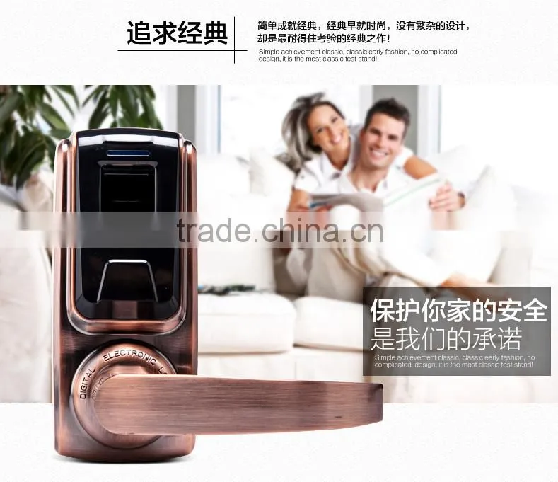 Biometric Digital Keypad Wireless Safe Fingerprint Control Apartment Door Lock