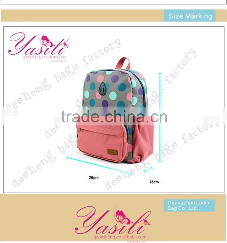 2014 NEW!kids school bag manufacturer,cheap canvas backpack,beautiful school bag for kids
