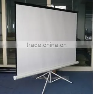 Factory Supply Best Quality matte grey 84 inch 16:9 small portable projection screen
