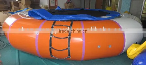 3m dia. water trampoline,kids inflatable trampoline,inflatable floating water games