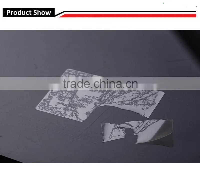 Transparent Ultra Destrucitlbe Vinyl Label material