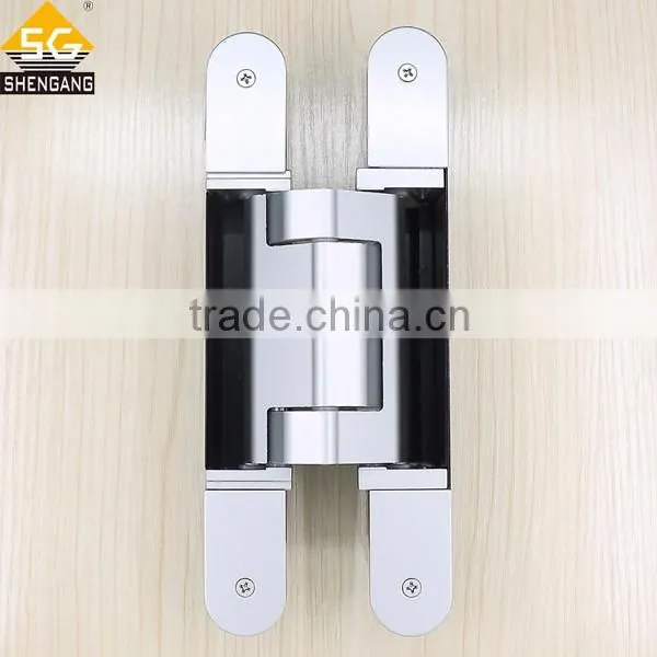 180 degree Zinc alloy and aluminium alloy heavy gate concealed hinge for wooden doors