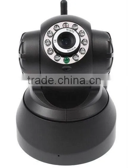 Nightvision IR Webcam Web CCTV Camera WiFi Wireless IP Camera, colorful retail box. white/ black color,freeshipping,dropshipping